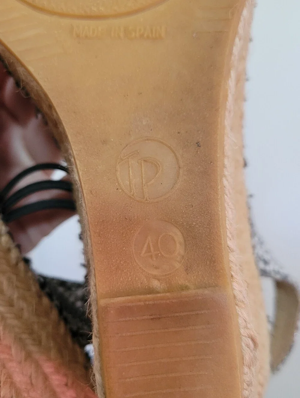 Toni Pons Origens Women's Wedge Espadrille Sandals in Aztec Print, Size 40